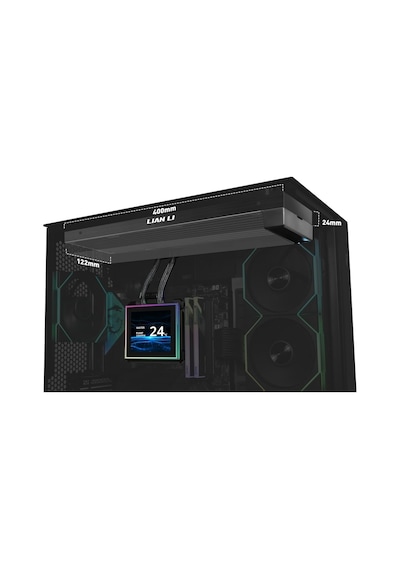 Lian Li Hydroshift Iı Lcd-s 360n Fansız Siyah Sıvı Soğutucu G89.ghs2lcds36nb.00