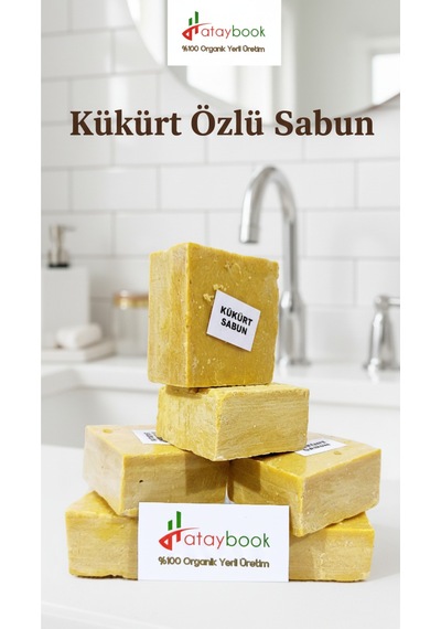 Kükürt Sabunu 6 Adet Doğal