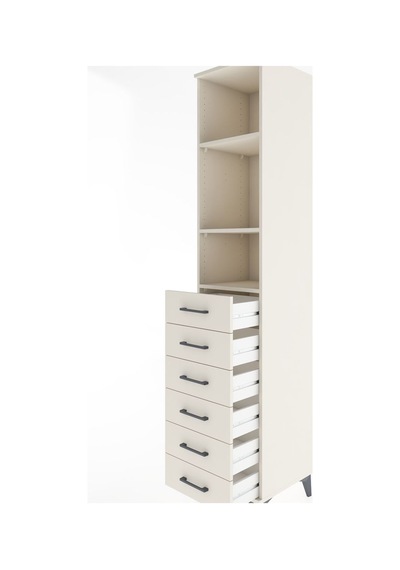 Hyperion Dolap 3 Raflı 6 Çekmeceli 44x44x221 Aytaşı-aytaşı Aytaşı Hyperion Dolap 3 Raflı 6 Çekmeceli 44x44x221 Aytaşı-aytaşı Aytaşı