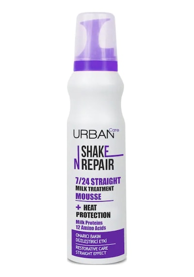 Urban Care Shake N Repair 7/24 Isıya Karşı & Düzleştirici Etkili Saç Köpüğü 150 ML