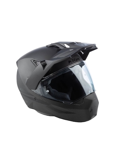 Klim X1 Alpha Matt Carbon Korumalı Adv Kask Mat Siyah