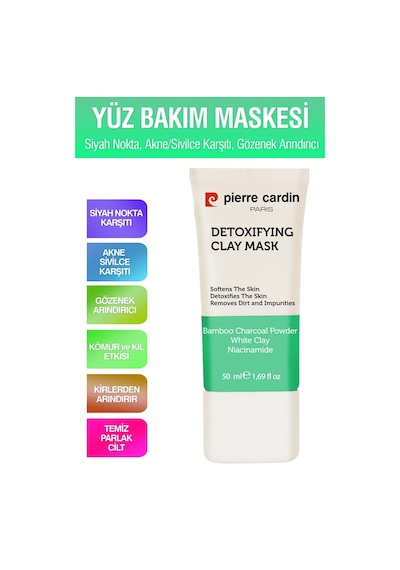 Pierre Cardin Gözenek Yüz Bakım Maskesi 50 ML