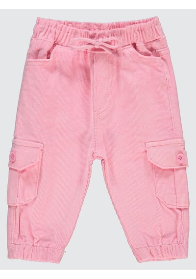 Civil Baby Kargo Cepli Jogger 9-18 Ay Pantolon Pembe