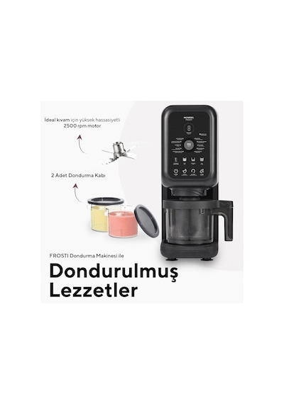 Kumtel HFRO-01 Frosti 10 İn 1 Dondurma Ve Frozen Makinesi