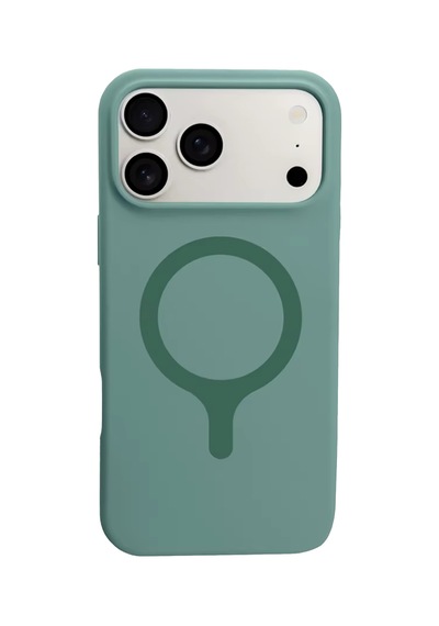 Joko Apple Uyumlu iPhone 18 Pro/17 Pro Z Silikon Magsafe Kapak - Yeşil Çok Renkli