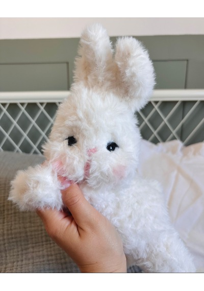 Lily The Bunny Peluş Oyuncak 001 - Beyaz