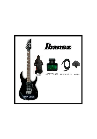 Ibanez Grg170Dx-Bkn Gıo Rg Serisi Black Night Elektro Gitar