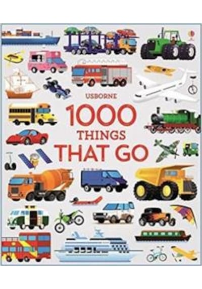 1000 Things That Go - Sam Taplin - Usborne