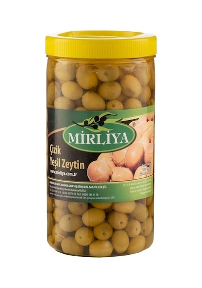 Mirliya Çizik Yeşil Zeytin 1 KG