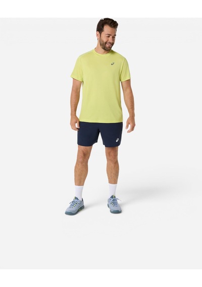 Asics Court Ss Top Erkek Sarı Kısa Kollu Tshirt 2041a339-302