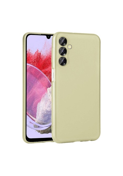 Zore Samsung Galaxy Uyumlu M34 5g Kılıf Nvth Premier Silikon Kapak - Gold