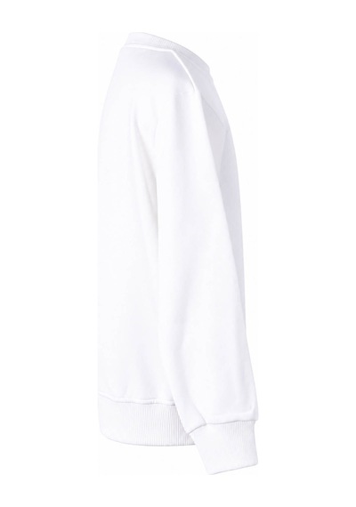 Trender New Jersey Baskı Biyeli 2 İp Ekru Kız Çocuk Sweatshirt 26yss2000018