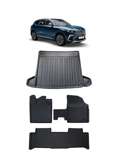 Togg T10x 2026 Model İle Uyumlu 5d Premium Ekstra Havuzlu Paspas Ve Bagaj Havuzu Set