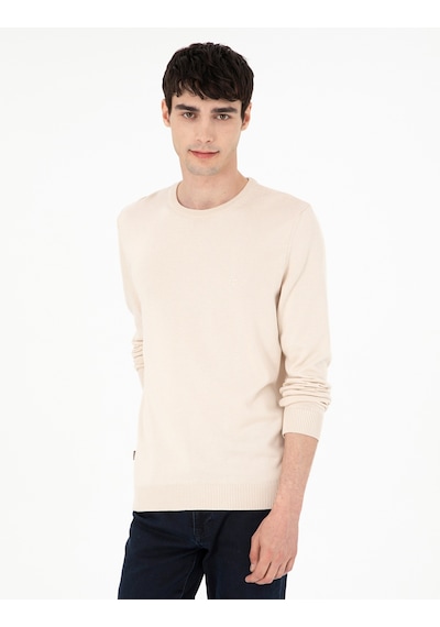 Pierre Cardin Erkek Bej Kazak /triko 50296575-vr011 Bej