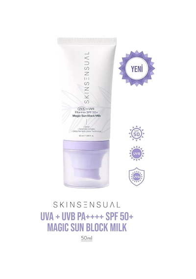 Magic Sun Block Milk Spf 50+ Yeni Nesil Filtreli Yüz Güneş Kremi 50 Ml Uva + Uvb Geniş Spektrum