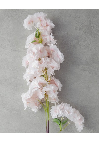 Cherry Branch Tek Dal Yapay Çiçek Açık Pembe