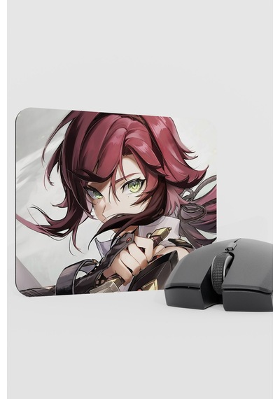 Heizou Genshin Impact Anime Oyuncu V4 - 22x18 Gaming Mouse Pad Fare Altlığı