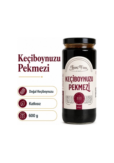 Doğal Keçiboynuzu Pekmezi 600 Gr - Şeker İlavesiz & Geleneksel Üretim - 841872368