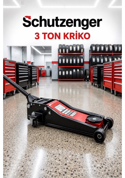 3 Ton Kriko Ağır Hizmet Tipi Sanayi Kriko Güçlendirilmiş Çift Pistonlu 3 Yıl