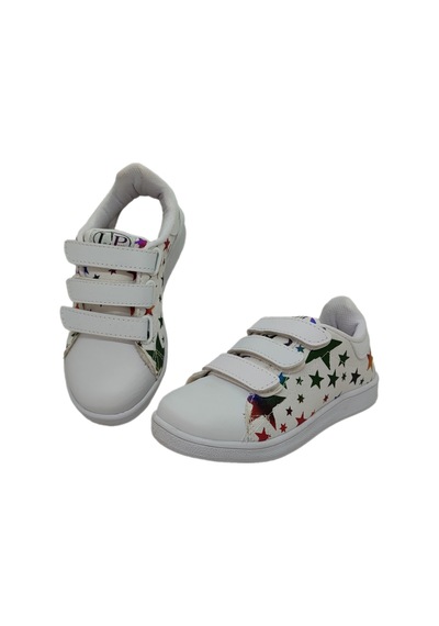 Le Petit 610 Cırtlı Numara 29 Keten Kız Çocuk Sneaker Ayakkabı Çok Renkli