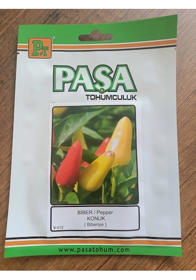 Paşa Tohumculuk Biber Tohumu Konuk Biberiye 5 Gr