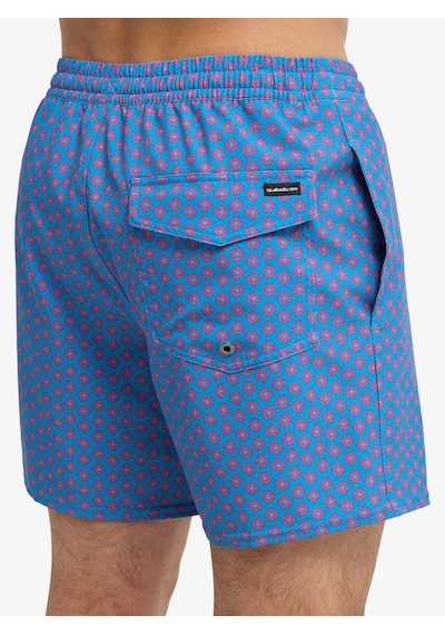 Quiksilver Stretch Prınted Erkek Şort Eqyjv04217-qk.blc2 Mavi