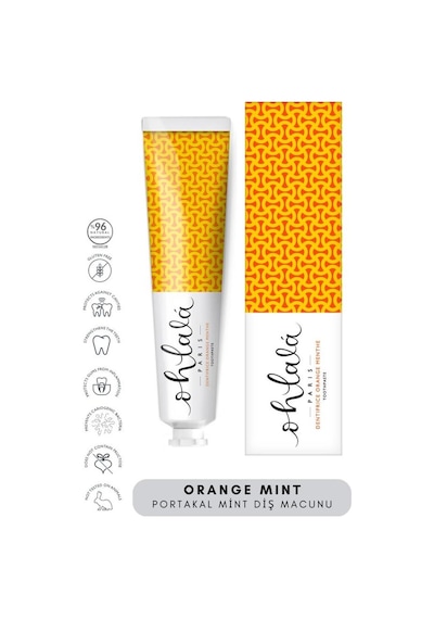 Ohlala Orange Mint Portakal-nane Diş Macunu 75ml