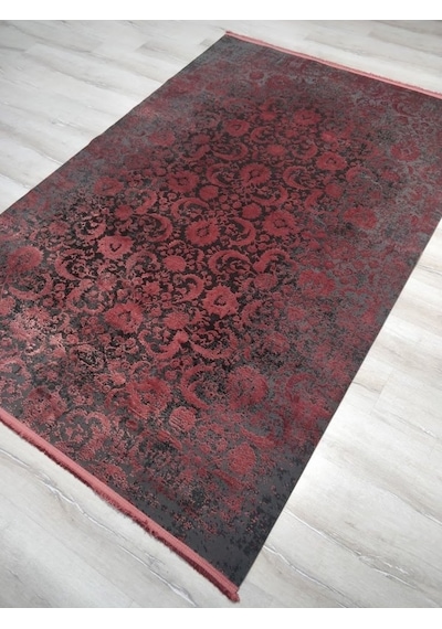 Eko Halı Cordoba Db02 Antrasit Burgundy 160X230 Cm
