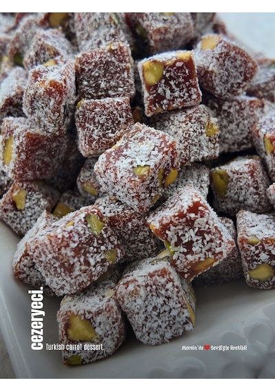Cezeryeci Antep Fıstıklı Küp Cezerye 250 G