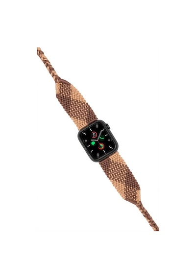 Hippi Matchless Siyah Örgü Apple Uyumlu Watch  Kordonu 38-40-41 Mm
