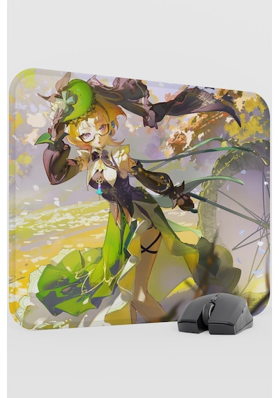 Emilie Genshin Impact Anime Gacha V2 - 48x40 Xl Gaming Mouse Pad Fare Altlığı
