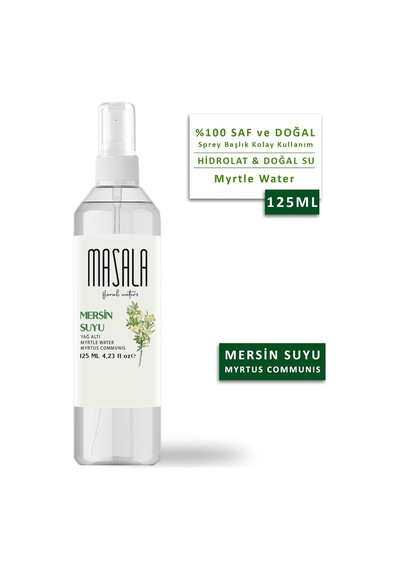 Mersin Suyu 125 Ml - Myrtle Floral Water -sebum Ve Yağ Dengeleyici Hidrosol