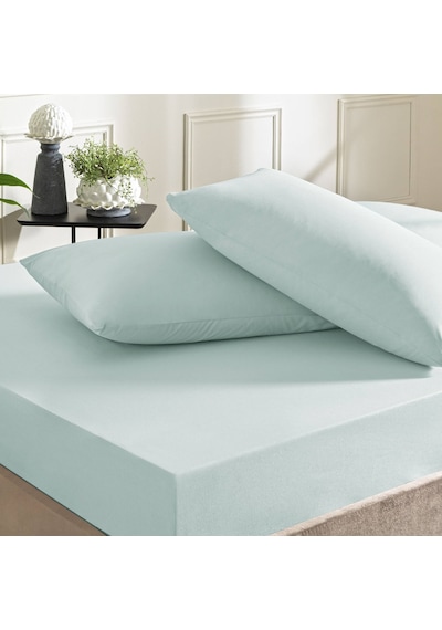 Taç Color Dreams Ranforce Çift Kişilik Fitted Çarşaf Seti Mavi 000000001000047293 Mavi