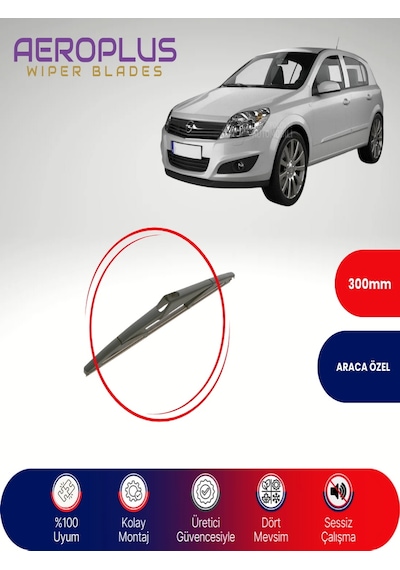 Aeroplus Opel Astra H Arka Silecek 2004-2013