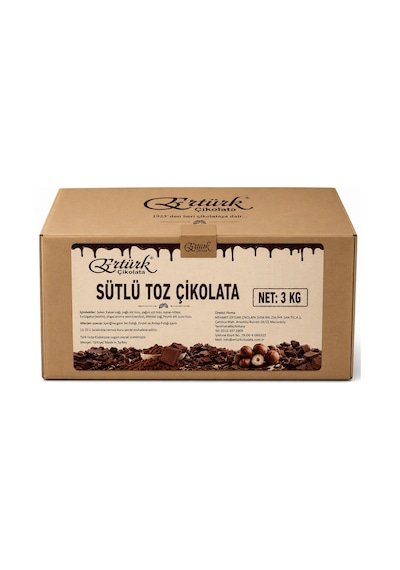 Ertürk Toz Çikolata Sütlü 3 Kg