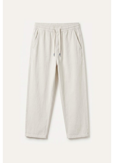 Defacto Baggy Fit Normal Bel Geniş Paça Jean Pantolon I4402ax26hswt34 Beyaz-wt34