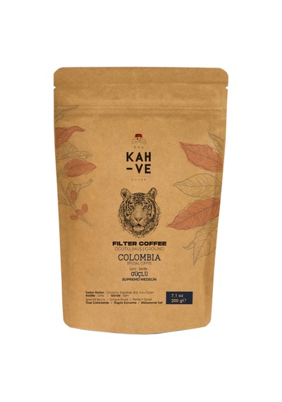 Bey Kahve Colombia Supremo Medellin Filtre Kahve 200 G