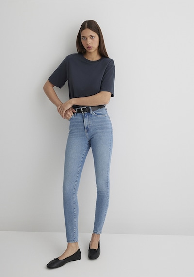 Mavi - Serenay Yıkamalı Gold Shape Jean Pantolon 100980-80533 Mavi