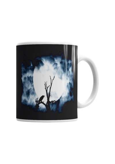 Night Crow Kupa Bardak Porselen Karışık