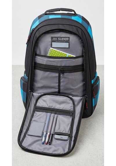 Sol - Marvin Unisex 15 Laptop Sırt Çantası Mavi/siyah