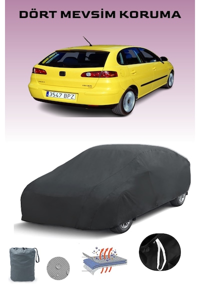 Siyah Seat Ibiza 3 Araba Brandası, Oto Örtüsü, Araba Çadırı Siyah