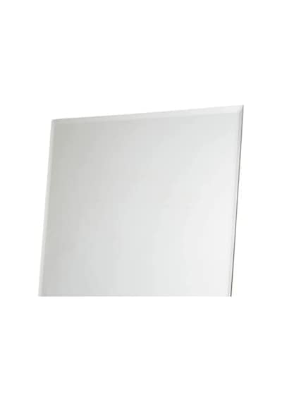 Düz Dikdörtgen Ayna - 400 X 600 Mm - Krom Çerçeve Açık Gold
