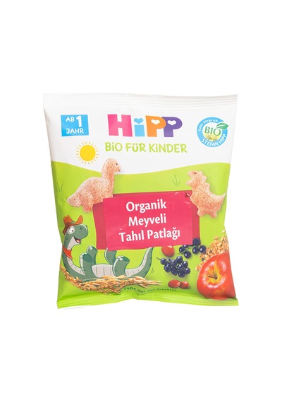 Hipp Hıpp-9710 Organik Meyveli Tahıl Patlağı 30 G