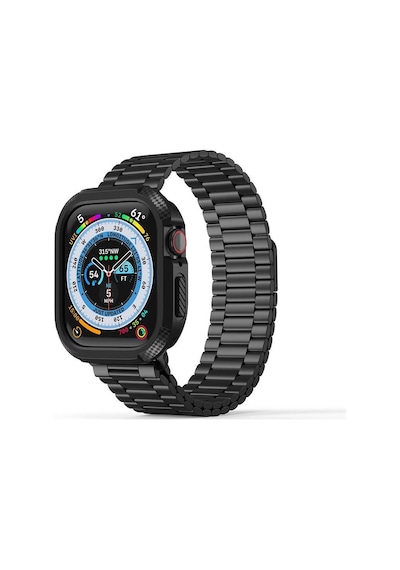 Apple Uyumlu  Watch 10 42mm Silikon Tpu Kasa Koruyucu Redclick Watch Gard 17