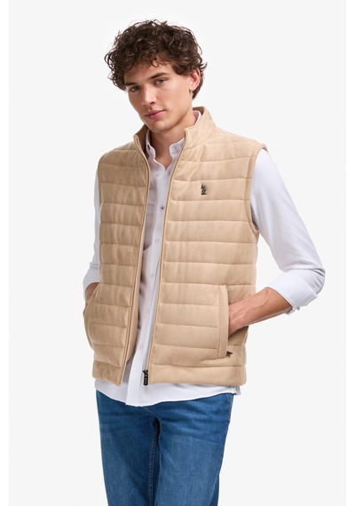 U.S. Polo Assn. U.s. Polo Assn. Erkek Bej Deri Mont-kaban 50324609-591 Bej