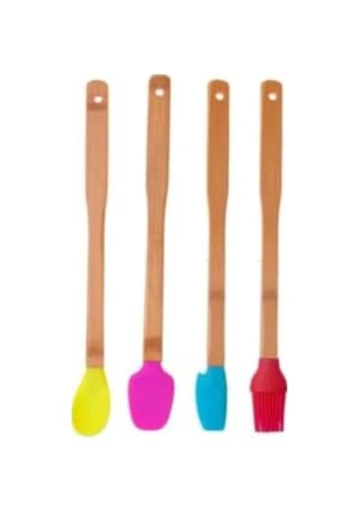 Bambum Zolly 4 Parça Spatula Seti Büyük 0