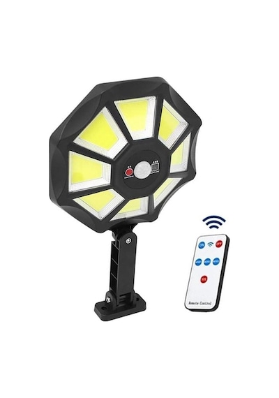 Powermaster Zb-168b Kumandalı 3 Çalışma Modlu Sensörlü Beyaz Solar Aydınlatma