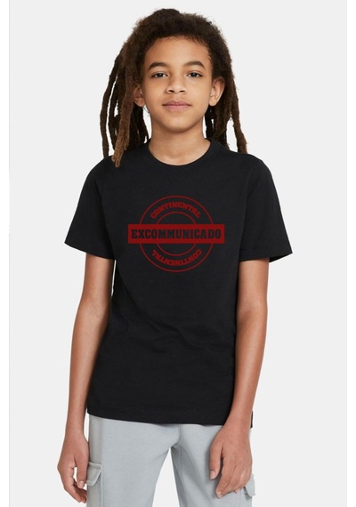 Tshirthane John Wick Continental Excommunicado Siyah Çocuk Tshirt SIYAH