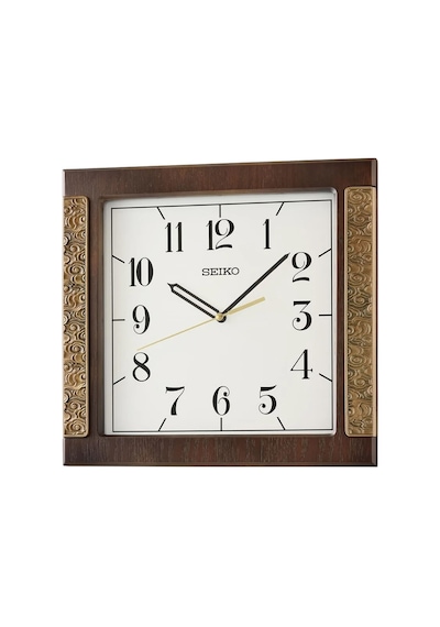 Seiko Clock Qxa842z Duvar Saati Kahverengi