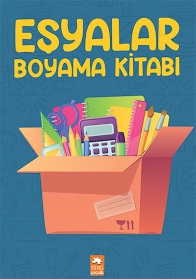 Eşyalar Boyama Kitabı- Eksik Parça
